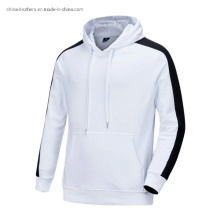 1989 White and Black High Level Double Color 100% 350g Combed Cotton Sweater Hoodie